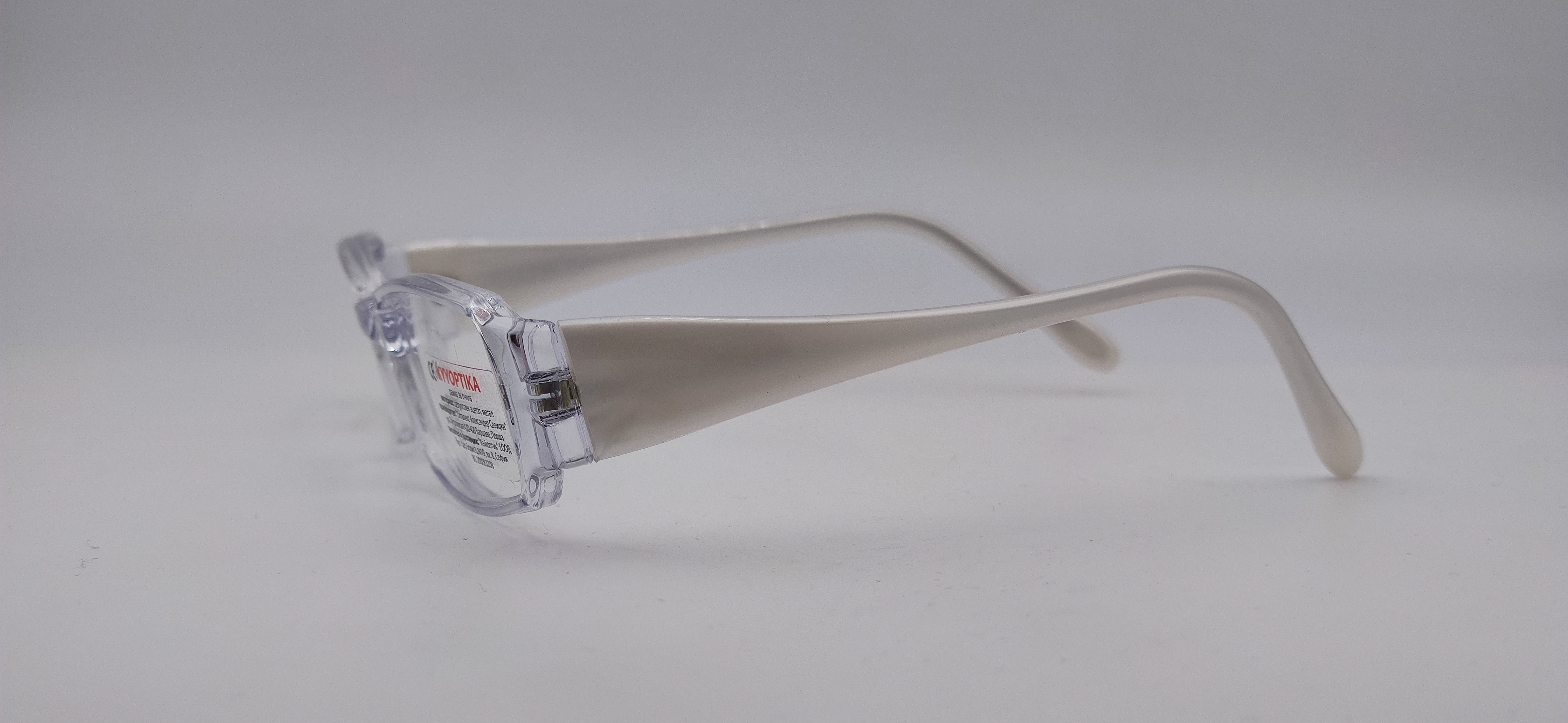 Диоптрична рамка Kyyoptika Gracja White 2 - Image 3