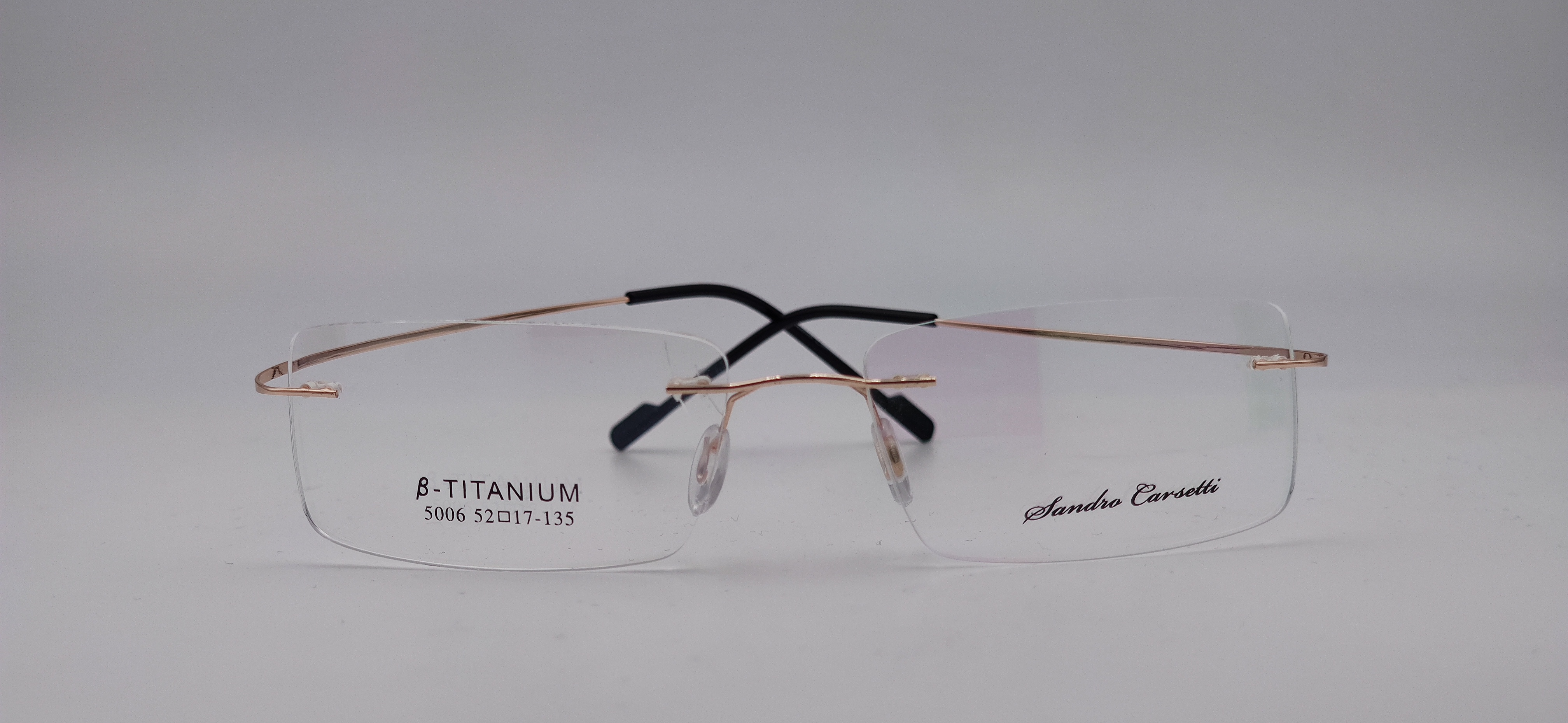 Диоптрична рамка Sandro Carsetti Titanium 5006 Gold