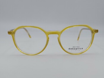 Диоптрична рамка Dekoptika Gilbeit Yellow